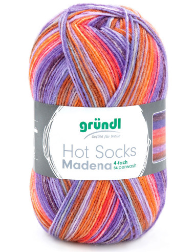 Lã para meias Hot Socks Madena Gründl