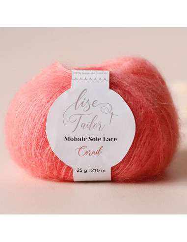 Lã Mohair Seda Lace Lise Tailor