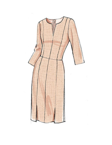 Molde de vestido - Vogue 9167