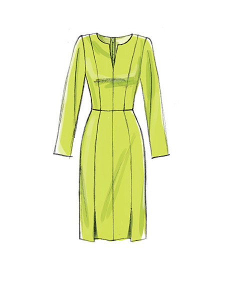 Molde de vestido - Vogue 9167