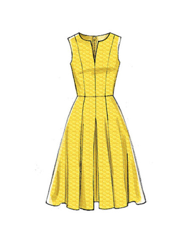 Molde de vestido - Vogue 9167
