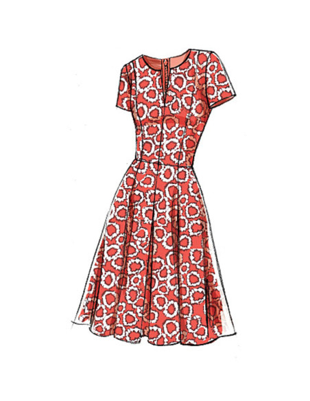 Molde de vestido - Vogue 9167