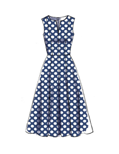 Molde de vestido - Vogue 9167