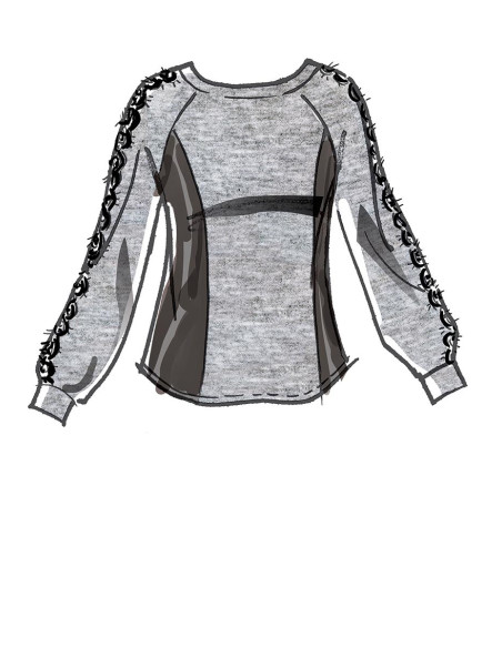 Molde de blusas - McCall's 8054