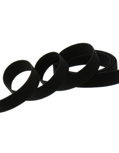 Pulseira de malha elástica preta
