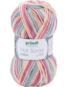Fio para meias Hot Socks color Gründl 2
