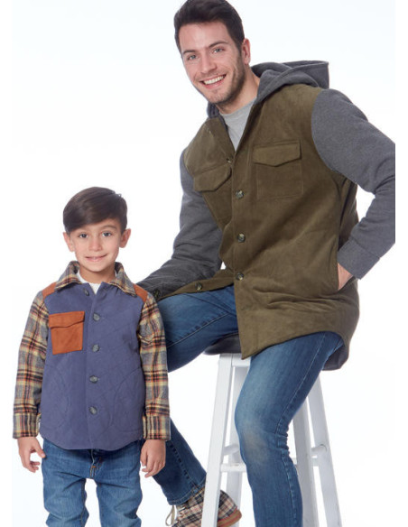 Molde de casaco - McCall's 7638