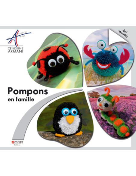 Livro pompons em família
