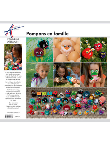 Livro pompons em família