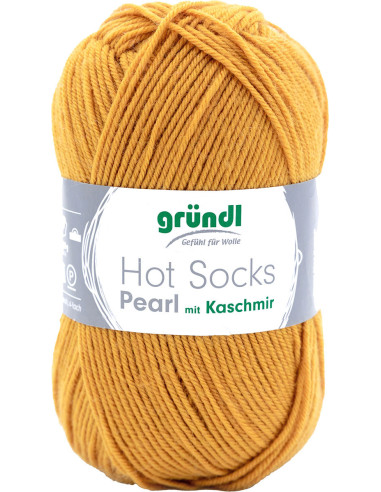 Fio para meias Hot Socks Pearl uni Gründl