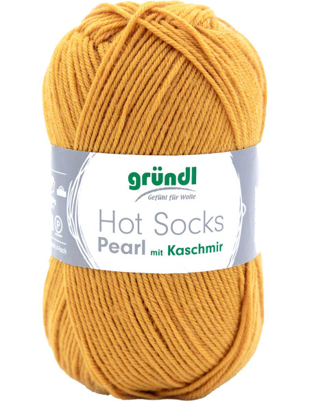 Fio para meias Hot Socks Pearl uni Gründl