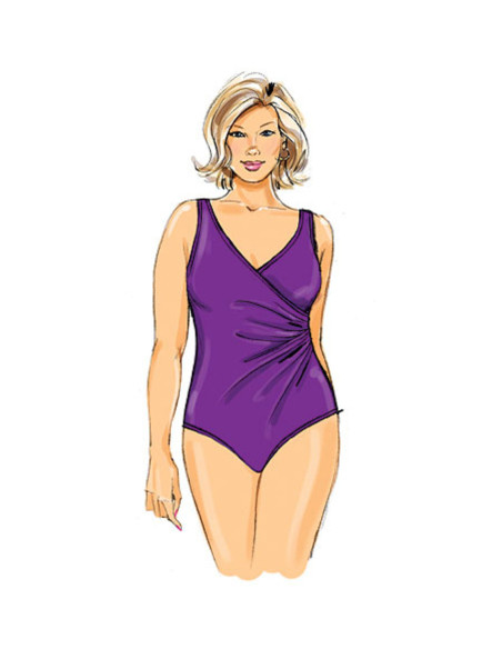 Padrão de pareô, top, vestido, fato de banho, saia - Butterick 5795