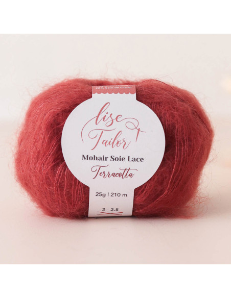 Lã Mohair Seda Lace Lise Tailor