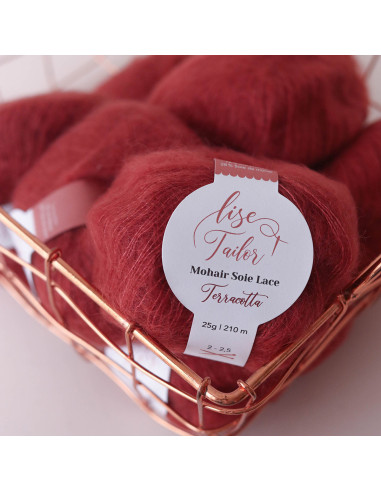 Lã Mohair Seda Lace Lise Tailor