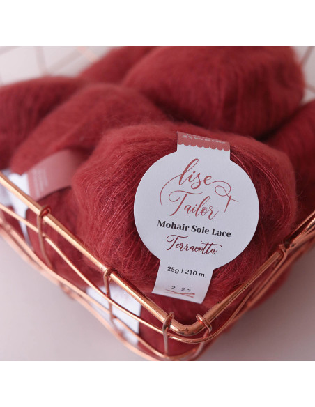 Lã Mohair Seda Lace Lise Tailor