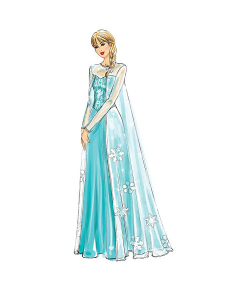 Padrão Rainha da Neve - McCall's 7000