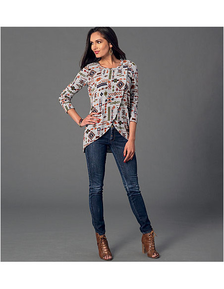 Molde de blusas - McCall's 7247