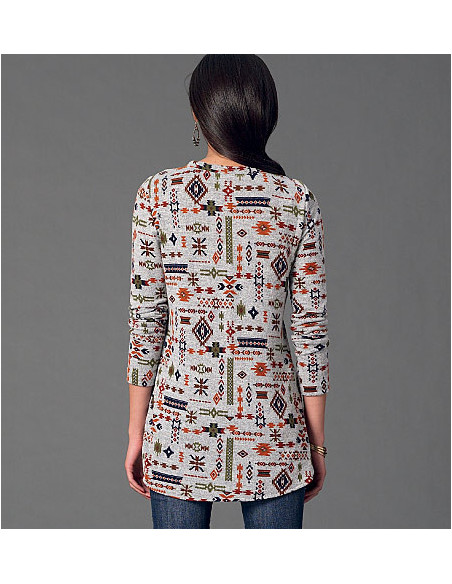 Molde de blusas - McCall's 7247