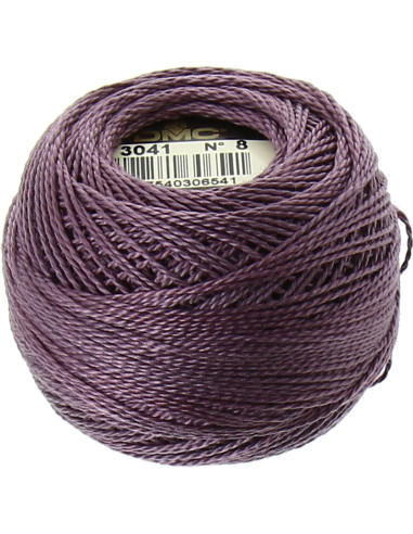 Novelo de algodão perlé DMC n° 8