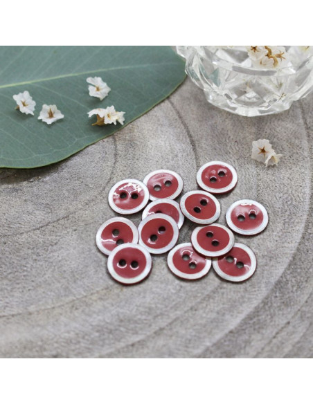 Botão Halo - Terracota