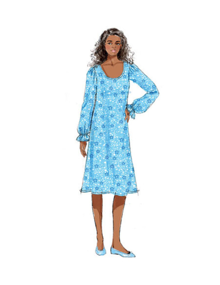 Molde de blusa, vestido e calça - Butterick 5792