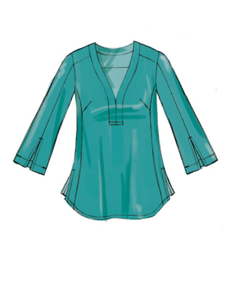 Molde de blusas - McCall's 7357