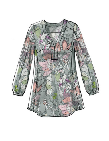 Molde de blusas - McCall's 7357