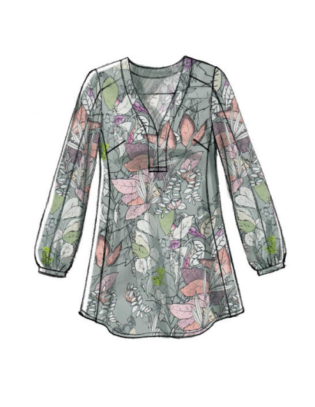 Molde de blusas - McCall's 7357