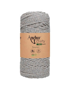 Algodão macramé reciclado Crafty Fine Métallic Anchor 2