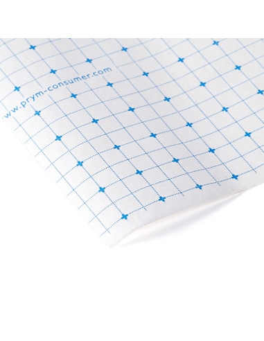 Rolo de papel quadriculado para decalque de moldes - 100 cm x 10 metros