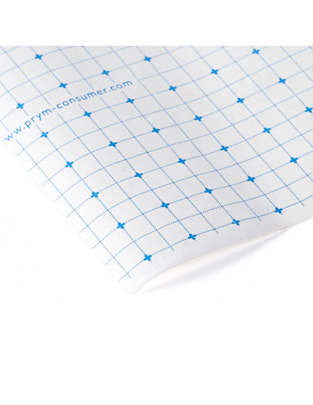 Rolo de papel quadriculado para decalque de moldes - 100 cm x 10 metros