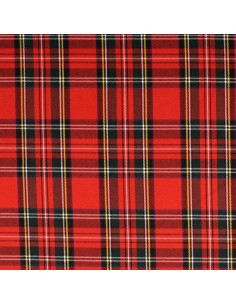 Tecidos tartan escoceses - Vermelho