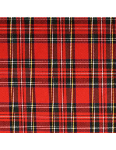 Tecidos tartan escoceses - Vermelho