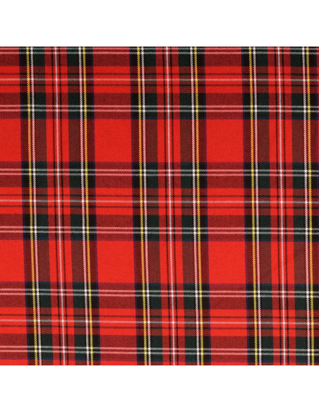 Tecidos tartan escoceses - Vermelho