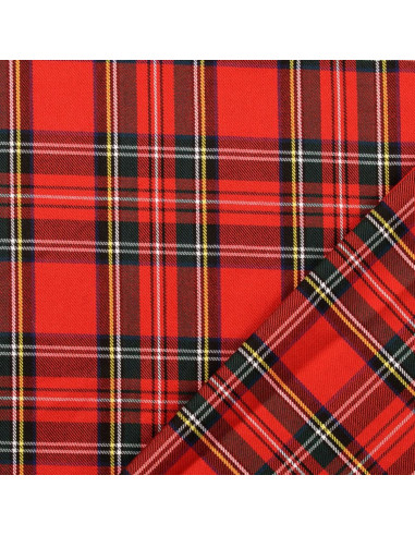 Tecidos tartan escoceses - Vermelho