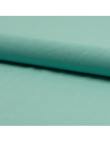 Tecido popelina de viscose - Verde menta
