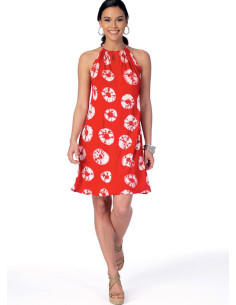 Molde de vestidos e cinto - McCall's 7405