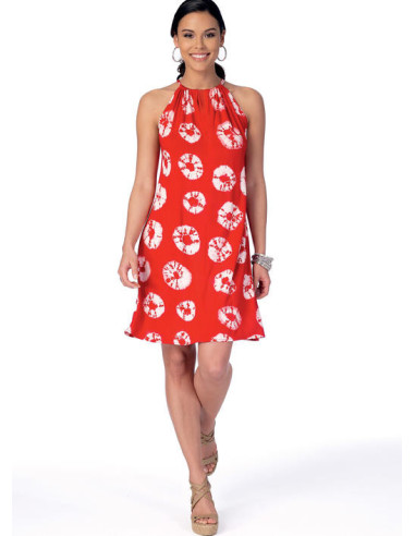 Molde de vestidos e cinto - McCall's 7405