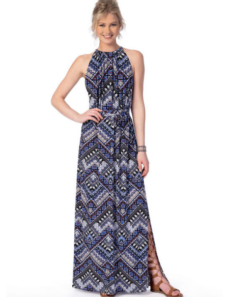 Molde de vestidos e cinto - McCall's 7405