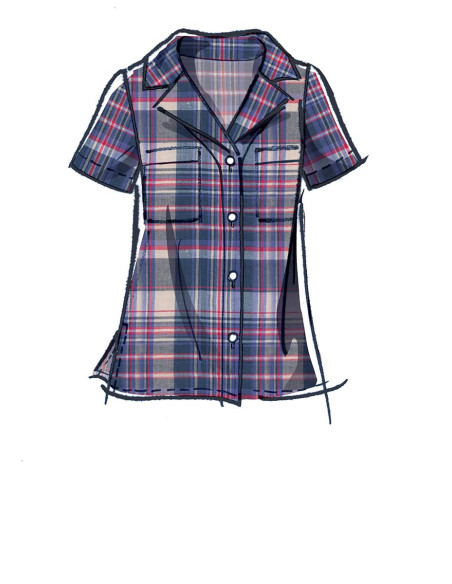 Molde de blusas - McCall's 8067