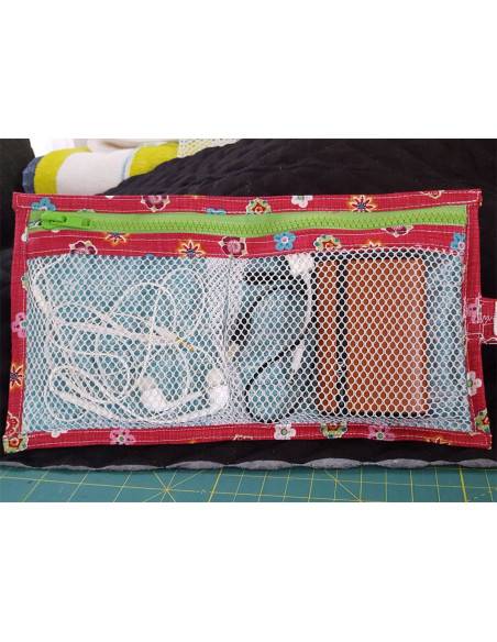 Tecido de rede premium 45 cm x 137 cm - Branco