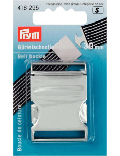 Fivela de cinto de metal 30 mm - Prata