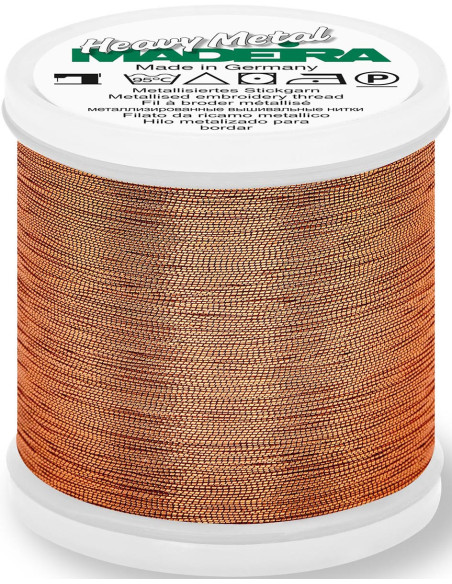 Fil à broder Madeira Metallic Heavy Metal 200 m