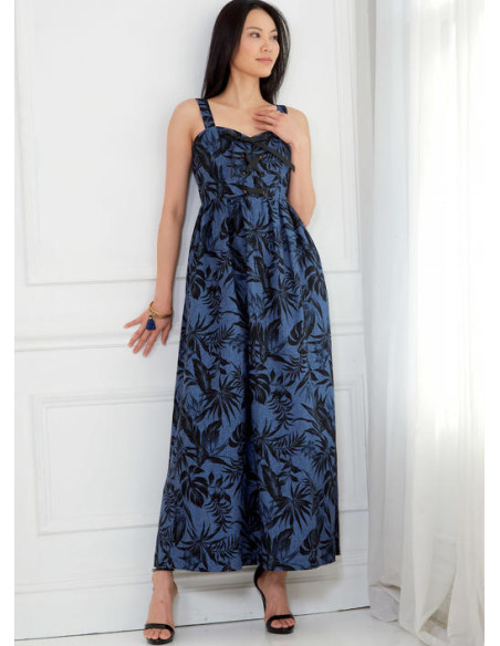 Molde de vestidos, macacão curto e macacão - McCall's 7778