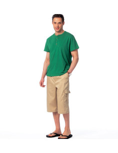 Molde de regatas, t-shirts e shorts - McCall's 6973