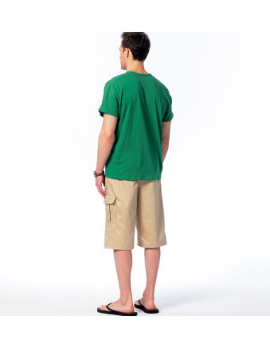 Molde de regatas, t-shirts e shorts - McCall's 6973