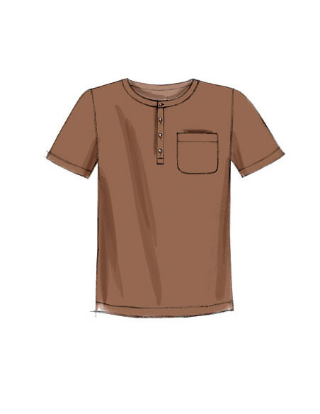 Molde de regatas, t-shirts e shorts - McCall's 6973