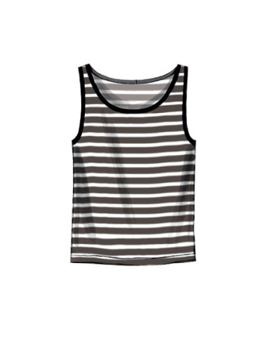 Molde de regatas, t-shirts e shorts - McCall's 6973
