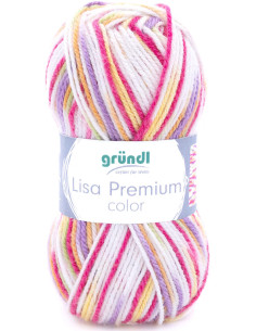 Fio para tricotar Lisa Premium color Gründl 2