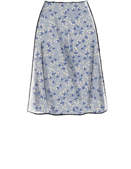 Molde de saias - McCall's 7931